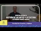 Embedded thumbnail for Especialización en Gestión de las Artes y la Cultura > Elementos adicionales de la página > Galería > Content Multimedia Gallery